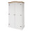 Corona White Washed & Waxed Effect Pine 2 Door Wardrobe 2