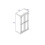 Corona White Washed & Waxed Effect Pine 2 Door Wardrobe 6