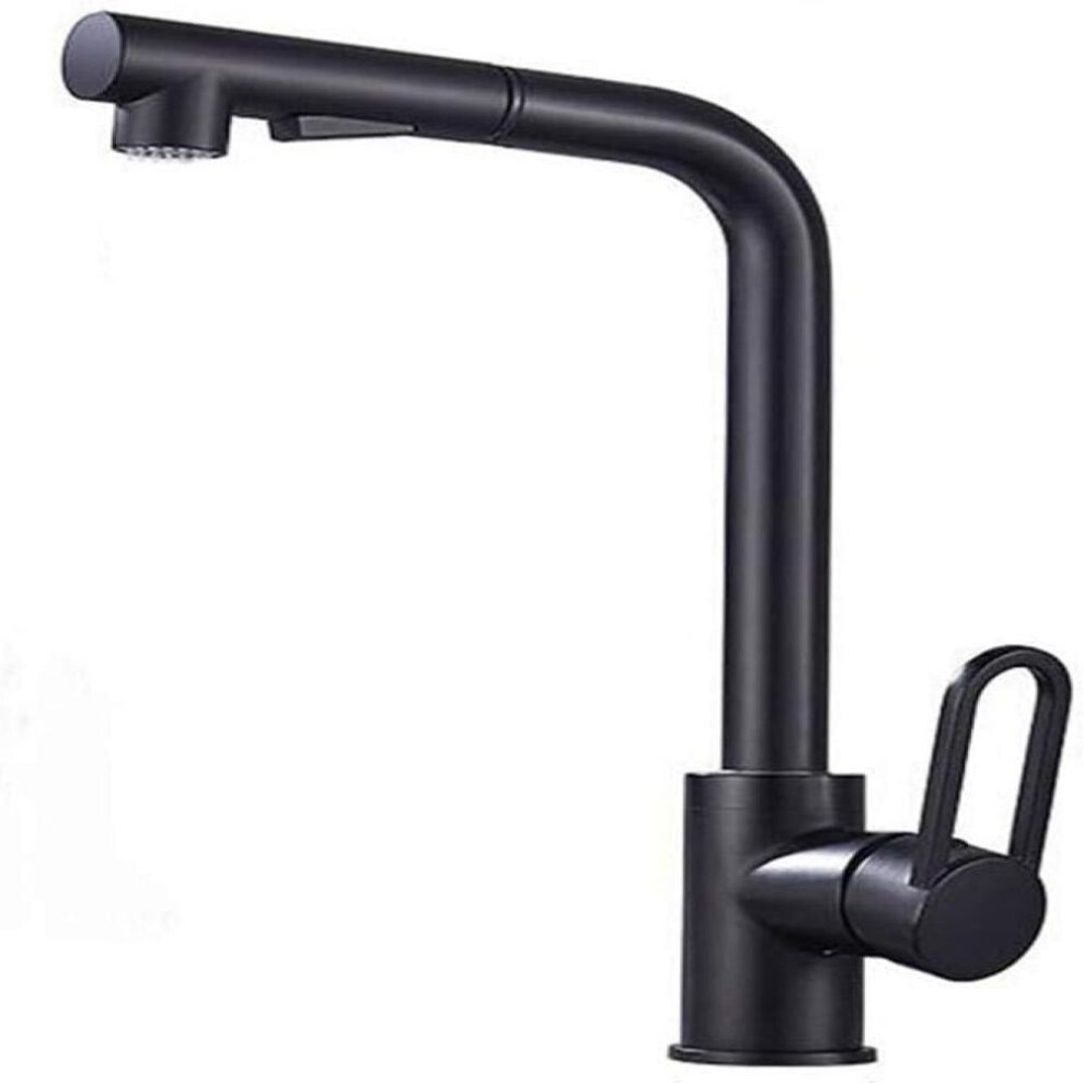 Modern Kitchen Faucet, Easy Cleaning & Innovative Design, Pull-Out Spray With 360 Rotatable, Suitable For Kitchen Or Bathroom, 2 Spray Modes, Easy 9466005071338
