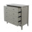 4 Drawer Chest - MDF - 83 x 43 x 85 cm - Grey 1