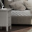2 Drawer Bedside Cabinet - MDF - 40 x 32 x 57 cm - Grey 5