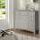 4 Drawer Chest - MDF - 83 x 43 x 85 cm - Grey 3