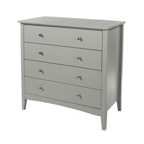 4 Drawer Chest - MDF - 83 x 43 x 85 cm - Grey 1