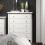 5 Drawer Chest - MDF - 83 x 43 x 101 cm - White 5