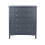 5 Drawer Chest - MDF - 83 x 43 x 101 cm - Blue 7