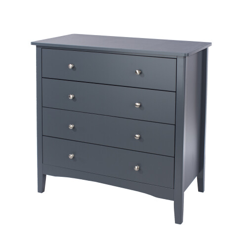 4 Drawer Chest - MDF - 83 x 43 x 85 cm - Blue 1