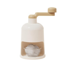 Ice Crusher, Manual, Rotating, HandShaved Ice Crusher, Small, Manual Grater Ice Machine for Household, for CafBarKitchen