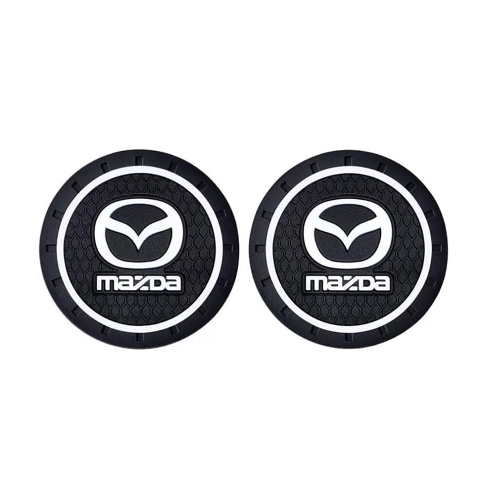 2 Pcs Car Cup Holder Coasters For Mazda 2 20222025, Waterproof Easy Clean Scratch Protection 9339159922316