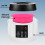 Wax Warmer with Adjustable Temperature Control and LCD Display, Fast Dual Wax Melting Modes 2