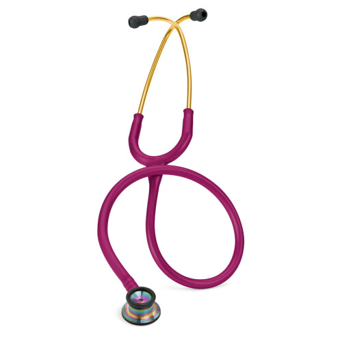 Littmann Classic II Infant Stethoscoop 2157 Framboos - Rainbow-afwerking