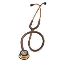 3M Littmann Classic III Monitoring Stethoscope, Copper-Finish Chestpiece, Chocolate Tube, 27 inch, 5809