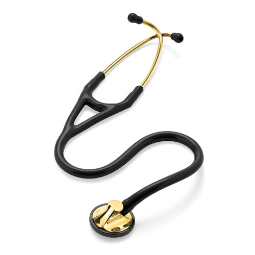 Littmann Master Cardiology Stethoscoop 2175 Zwart - Messingafwerking 1