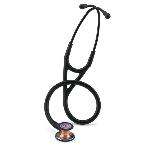 Στηθοσκόπιο Littmann 3M Cardiology IV 6165 Black / Rainbow Finish 2