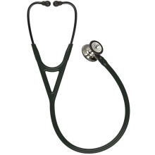 3M Littmann Cardiology IV Diagnostic Stethoscope, Champagne-Finish Chestpiece, Black Tube, Smoke Stem and Headset, 27 inch, 6179