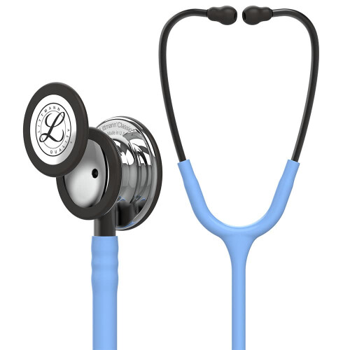 Στηθοσκόπιο Littmann 3M Classic III 5959 Ceil Blue / Mirror finish / Smoke Stem 1