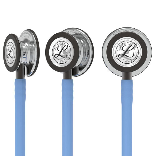 Στηθοσκόπιο Littmann 3M Classic III 5959 Ceil Blue / Mirror finish / Smoke Stem 2