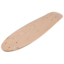 22 Leer Skateboard Deck Natural 55.5 X 15 cm Maple Banana Slide Cruise Skate Single Rocker Board DIY Decks