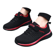 Kids Breathable Running Shoes Low Outdoor Sports Sneakers for Boys Girls Red