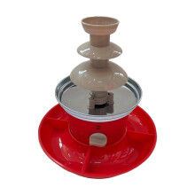 Chocolate Fountain Fondue Maker, 3Tier Upgraded Electric Chocolate Fondue