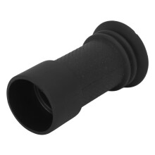 Capa protetora para miras telescópicas de rifles, protetor ocular anti-impacto com tecnologia de borracha macia, capa flexível para ocular de 40