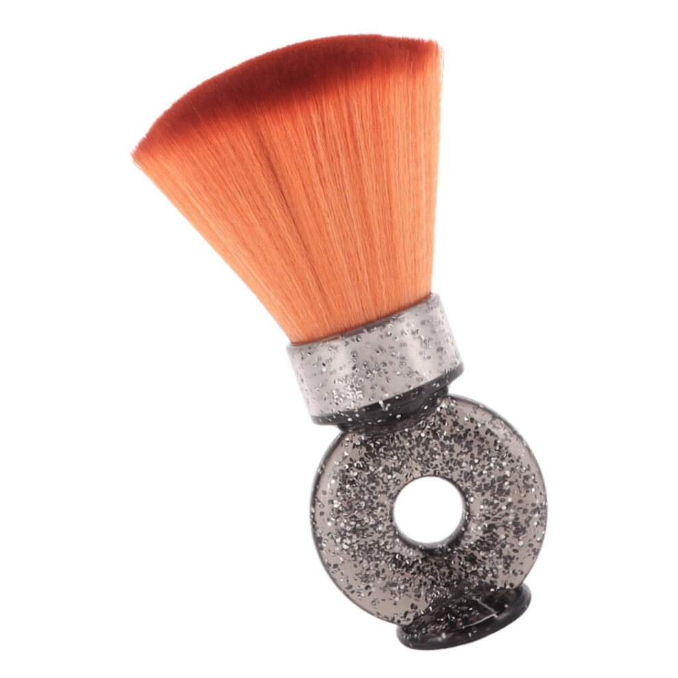 Professional Barber Neck Duster Brush for Men's Beard and Hair Grooming with Ergonomic Grip