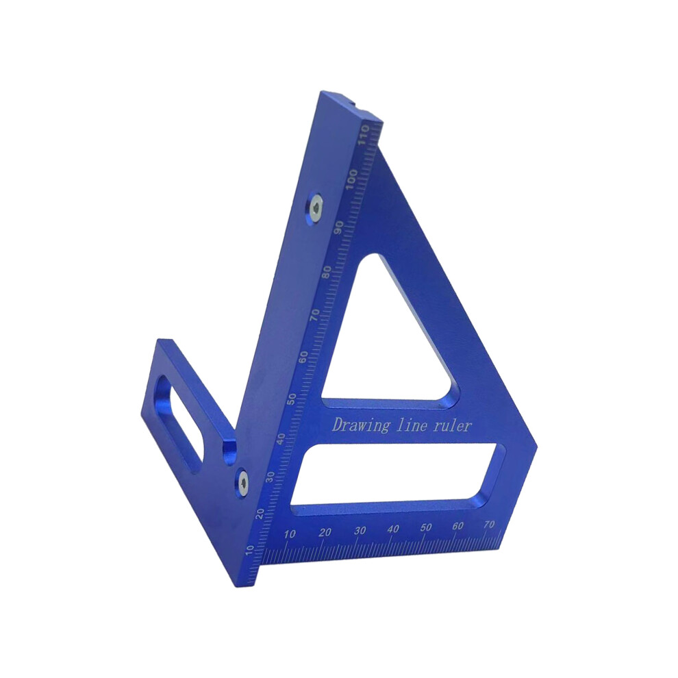 Aluminum Alloy Triangular Ruler Layout Tool With Clear Scale-2 7754001021320