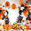 Παιδικές διακοσμήσεις γενεθλίων για το Halloween, μπαλόνια κινουμένων σχεδίων για 4