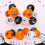 Παιδικές διακοσμήσεις γενεθλίων για το Halloween, μπαλόνια κινουμένων σχεδίων για 8