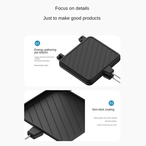 NonStick Breakfast Machine for Hot Dog Machine Breakfast Machine Pancake Maker Toast Bread Kitchen Tool 2