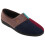 (8 UK, Multicoloured) Comfylux Mens Harlequin Multi Velour Slippers 1