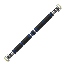 Pullup bar door, no screws, training equipment (black blue)