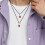 Witch Hat Shaped Agate Jewelry On Soft Black Rope Halloween-2 2