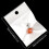 Witch Hat Shaped Agate Jewelry On Soft Black Rope Halloween-2 3