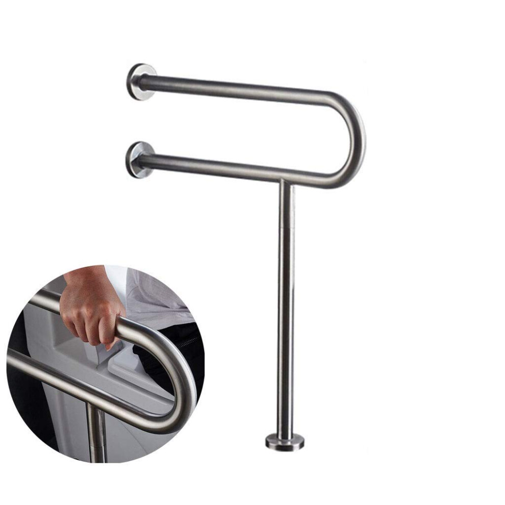 Grab Bar for Bathroom with AntiSlip Safety Grip, 440 lbs Load, Rustproof Wall Mounted Handrail