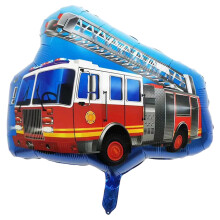 Balon excavator pentru ziua de naștere a copiilor, balon macara, set de baloane mari din folie pentru construcții, baloane reutilizabile, ușor de