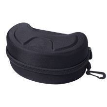 Husă semirigidă pentru ochelari de snowboard cu structură ușoară, cutie de protecție EVA de dimensiuni moderate pentru ochelari de schi,