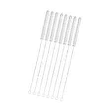 Set van 6/8/12 kleurrijke stroreinigers stroborstel-Wit 8 stuks
