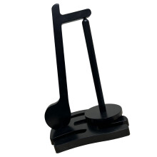 Muzieknoot Vorm Draadhouder Magnetische Garenhouder Stand-Zwart