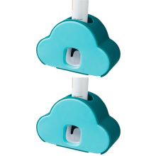 Distributeur automatique de dentifrice, l'avenir des soins bucco-dentaires, rangement mains libres pour brosses à dents : une hygiène et une