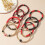 Football Inspired Stackable Wristband Lightweight Soft Clay-2 5