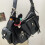 Chic Pearls Accent Rabbit Lanyard Multi Functional Plush-Black 6