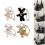 Chic Pearls Accent Rabbit Lanyard Multi Functional Plush-Black 3