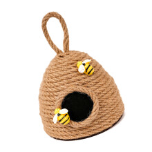 Woven Rope Bees Hives Hanging Ornament with-Ordinary style S