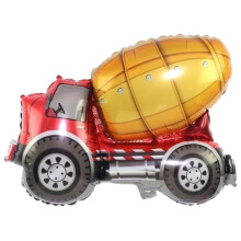 Accesoriu de petrecere pentru sărbătorirea construcțiilor, Set de baloane pentru excavatoare și vehicule de inginerie ale forțelor armate, Balon