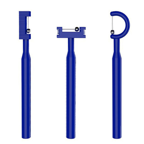 3 Pcs Tongue Tip Lateralization Tools Muscle Training Tool for Exercise Tongue Flexibility Easy to Clean Ref: 6318