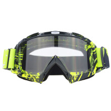 Gafas todoterreno Warrior: Gafas multiusos para esquí y motocross con acolchado de espuma suave.