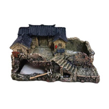 Fishtanks Landscaping Antique Buildings Statue Shrimp Fish
