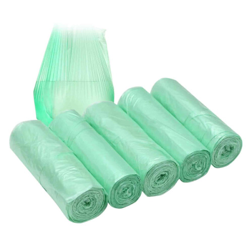 Σακούλες απορριμμάτων 100 τεμαχίων, μικρή επένδυση κάδου 10 λίτρων, σακούλες