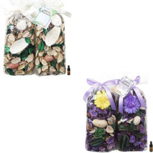 Handmade Lavender Potpourri Sachets with Jasmine and Tangerine Fragrance for Elegant Home Decor