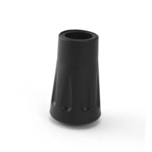 4Pcs Rubber Foot Covers for Outdoor Trekking Poles Hiking Accessories for Enhanced Grip Stability Hard Surfaces Black